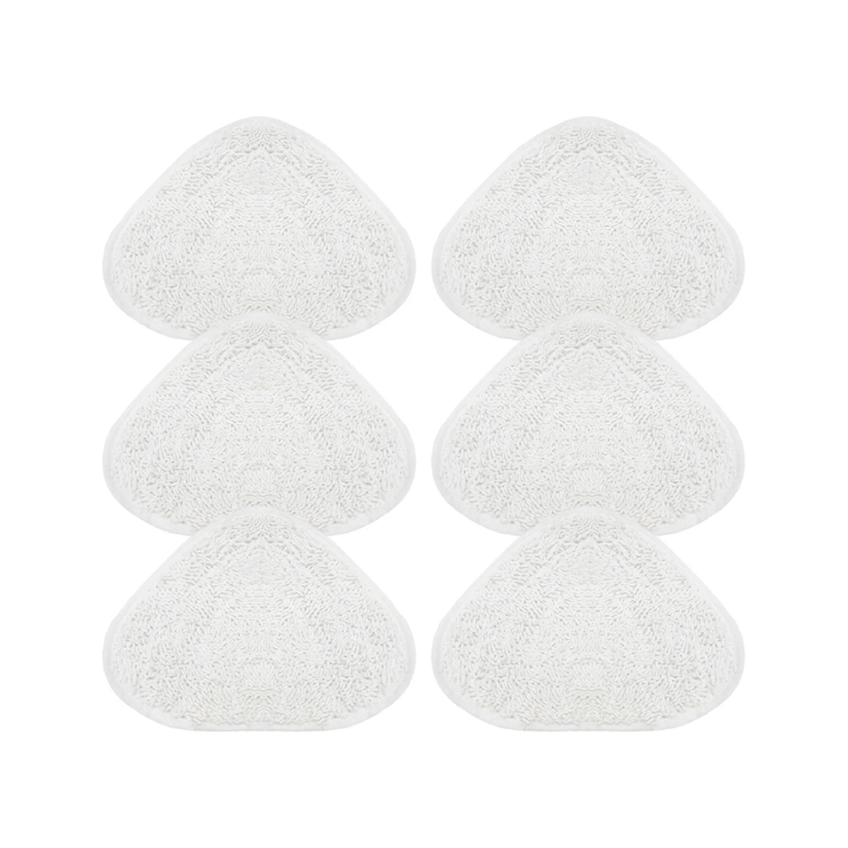 6Pcs Steam Mop Pad Per Vileda Ocedar Aspirapolvere Lavabile Riutilizzabile Triangolo Mop Pad Panno Pulizia Strumento Per Pavimenti