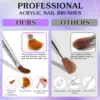 Acrylic Nail Brush Set 6/10Pcs Nail Art Brush 3D Nail Engraving Professional Nail Art Design Brush Tool Kit Gel Brush for Nail 3