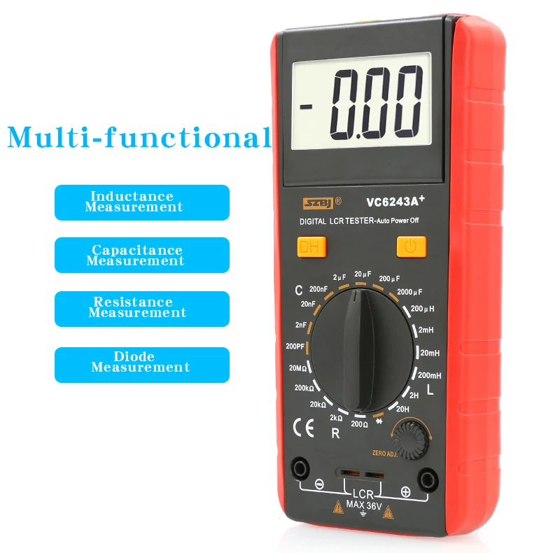 SZBJ LCR tester Inductance Meter VC6243A specialized instrument for measuring inductance capacitance and resistance