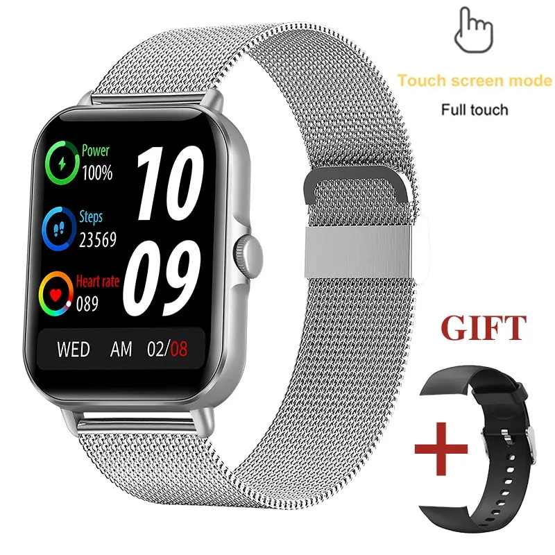 mesh belt silver