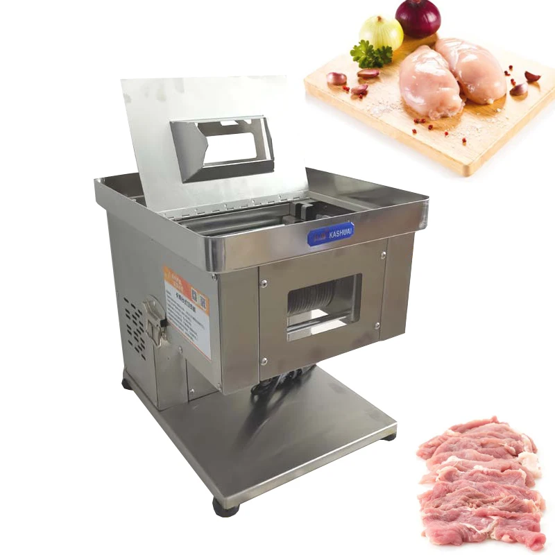 Popular Automatic Electric Meat Cutter Machine Meat Slicer Meat Grinder Block Meat Slicing Machine