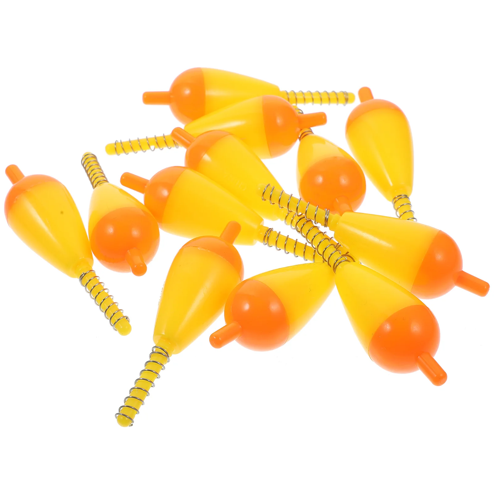 

12 Pcs Buoy Fishing Gear Bobbers for Convenient Float Springs Equipment Floats Pp Supplies