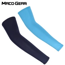 

Summer Men Arm Warmer Sleeves Breathable Sun Protection Cycling Cuffs Volleyball Basketball Armbands Compression Cool Arm Cover