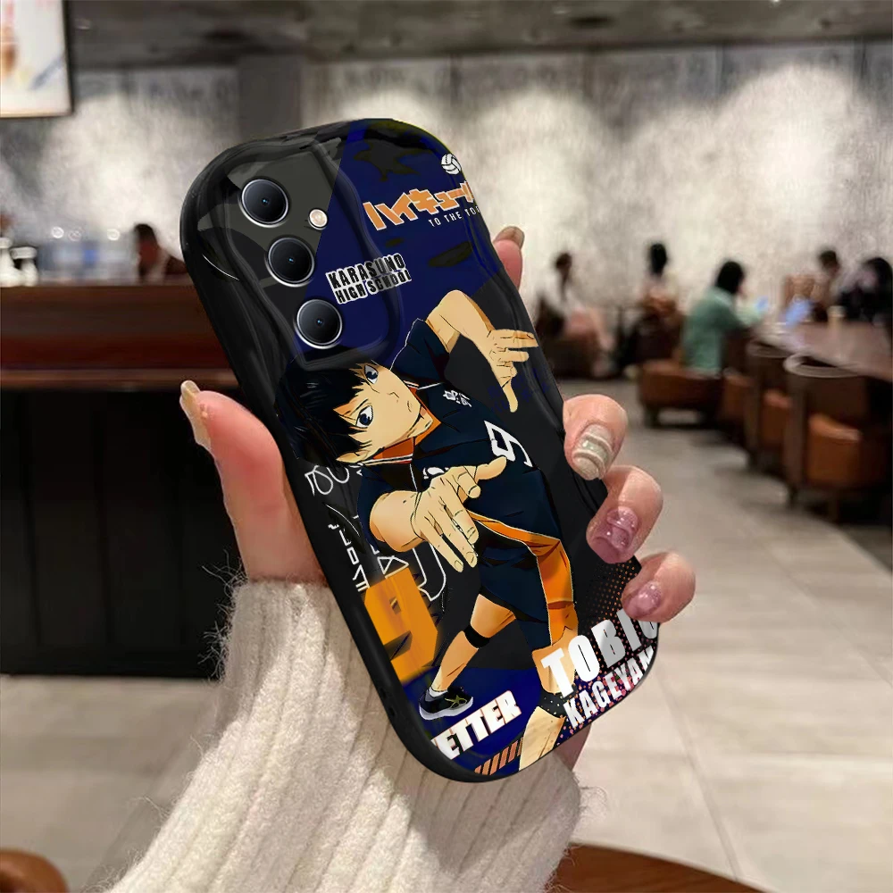 Anime Volleyball Haikyuu 3D Wave Case For OPPO Realme 12 11 10