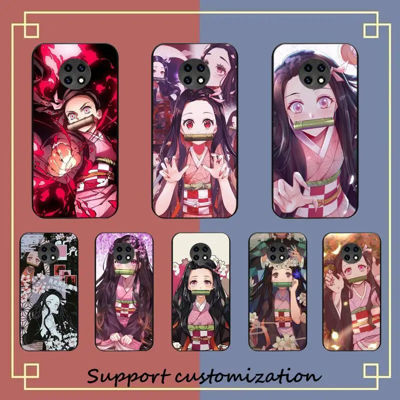 

Demon Slayer Kamado Nezuko Phone Case for Redmi Note 8 7 9 4 6 pro max T X 5A 3 10 lite pro