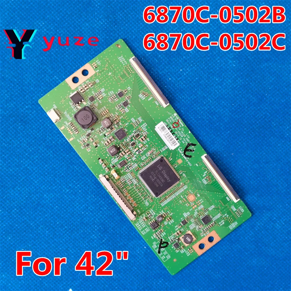 T-con Lvds Placa Lógica para 42 Polegada tv Ud42c6080id 42pus7809 6871l-3640f 6870c-0502c lg 42lb650v 42ub820v 6870c0502b 6871l3708a