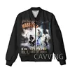 New Fashion Women/Men's  3D Print  Mobb Deep  Zipper Bomber Jackets Men Overcoat Mens Coat Zip Up Jackets 5