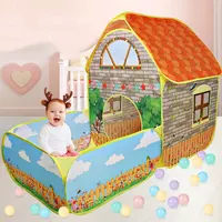 Portable Children's Tent Tipi Infantil Baby Park Playground Child Games Baby Ball Pool Kids Ball Pit Tent Tente Enfant Play Tent 1