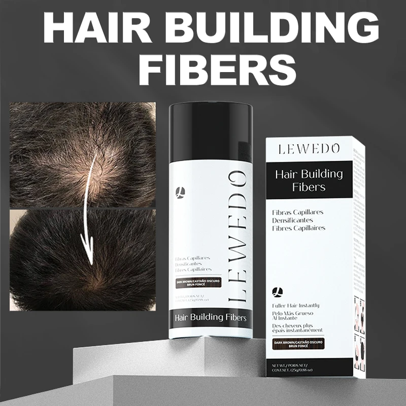 25g Hair Fibers Regrowth Powders Hair Building Fiber Natural Keratin Styling Powder Optimizer Dense Care Regrowth Fiber