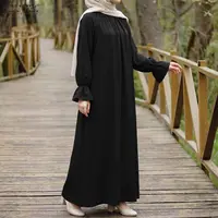 فستان ماكسي نسائي إسلامي محتشم من ZANZEA مقاس كبير 5XL، عباءة فضفاضة بأكمام طويلة وياقة دائرية، حجاب إسلامي، قفطان 1 فستان ماكسي نسائي إسلامي محتشم من ZANZEA مقاس كبير 5XL، عباءة فضفاضة بأكمام طويلة وياقة دائرية، حجاب إسلامي، قفطان 5