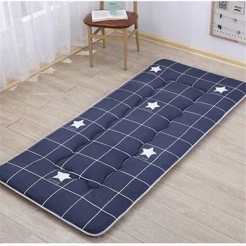 Foldable Single Tatami Mattress for Dormitory Thick Soft Pad Breathable Comfortable Sleeping Cushion Floor Mat for Home Use
