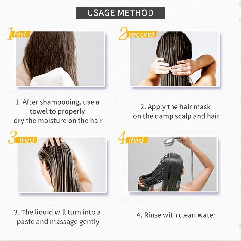 Korean Seconds Salon Hair Mask Hair Restoration Premium