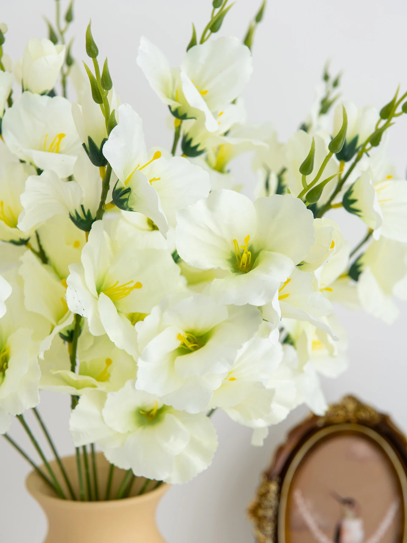 Künstliche Motte Orchideen Hochzeit Blumen Wand Home Neujahr Dekor Zubehör Diy Geschenke Brautsträuße Festival Indoor Bonsai – Detail 4