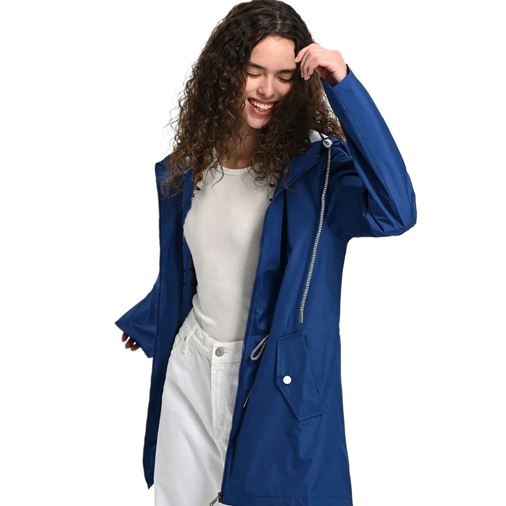 Sport Jacket Womens Waterproof Raincoat Hooded Tops