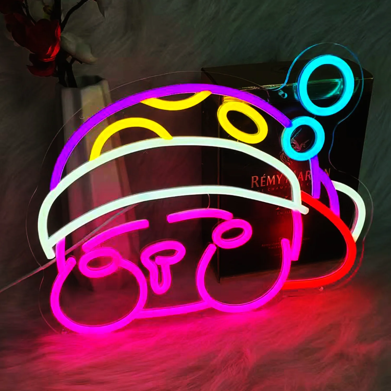 Cute Doll Shape Neon Sign Customized L Night Light Bedroom Decorative Light love led strip modeling night light usb shape sign bedroom decor lamps double powered indoor christmas wedding decorative lamp