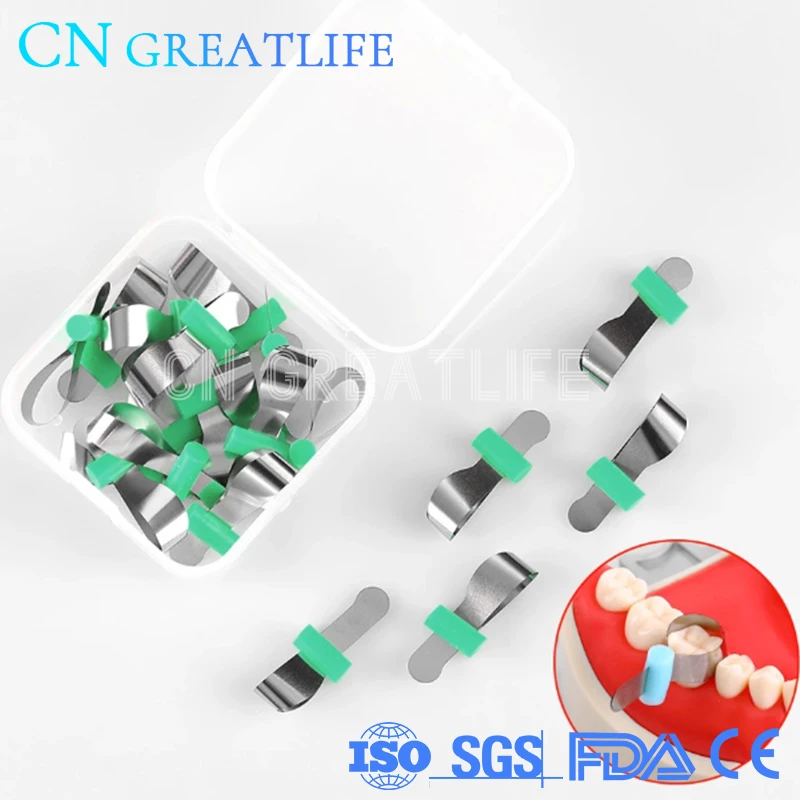 Dental Forming Sheet Orthodontic Sectional Contoured Metal Matrices