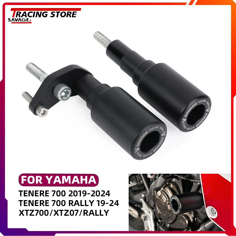 Per Yamaha Tenere 700 Xtz700 Xtz07 Rally Frame Slider Crash Protector Tenere700 Accessori Protezione Anticaduta Crash Pad Motore