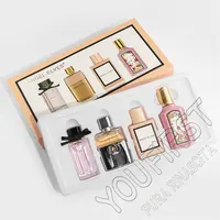 Luxury Brand Perfume Women 향수 Floral Scent Spray Feminino Perfumes De Mujer 120ml Parfums Femme Gift Box 4Pcs Set духи женские