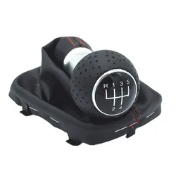 12mm / 23mm For Audi A3 S3 8L 1.6L 1998 1999 2000 2001 2002 2003 Car Styling Gear Shift Knob Lever Pen Gaiter Boot Cover Collar
