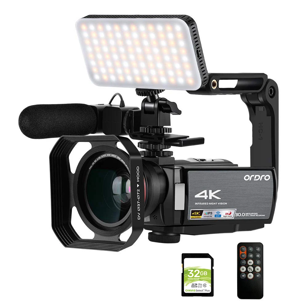 Caméra vidéo professionnelle 4K AE8 1