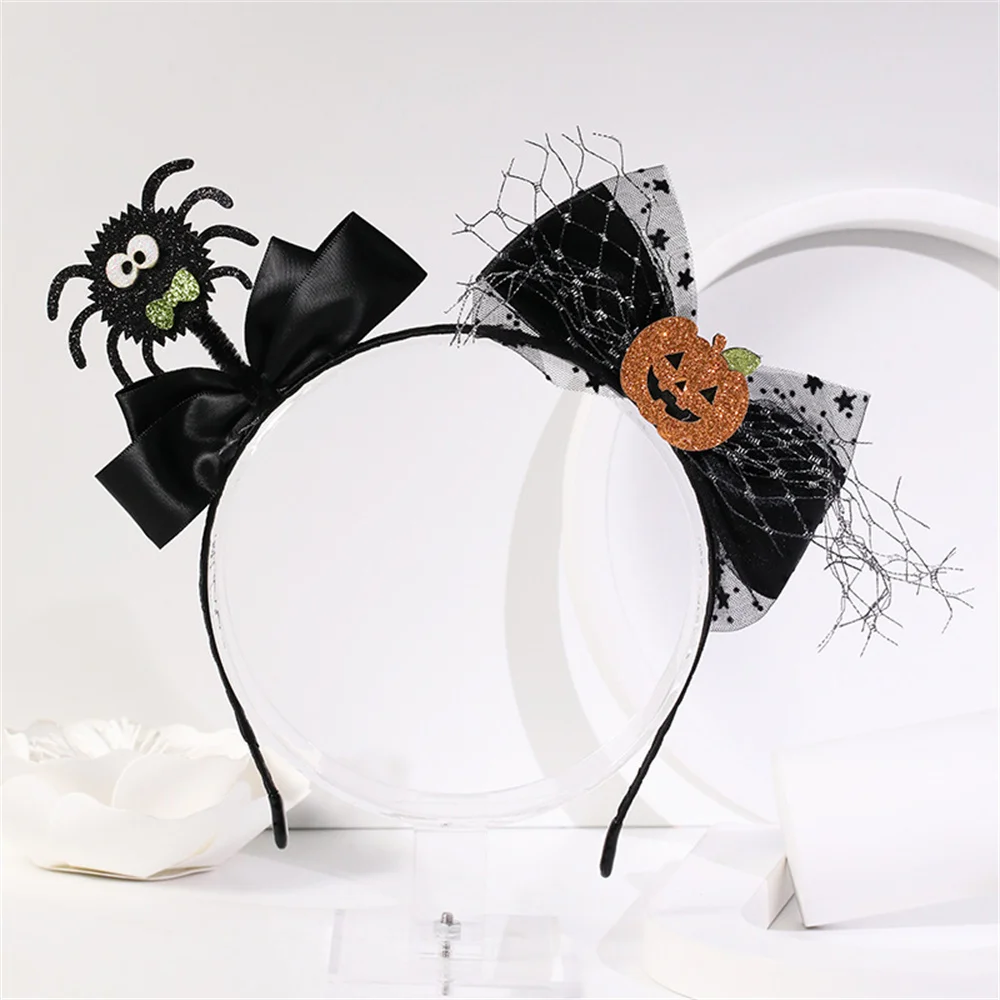 Headband Add Fun To Wear Personality Party Decorative Supplies There Must Be Unique Spider Pumpkin Hair Band Halloween Headband