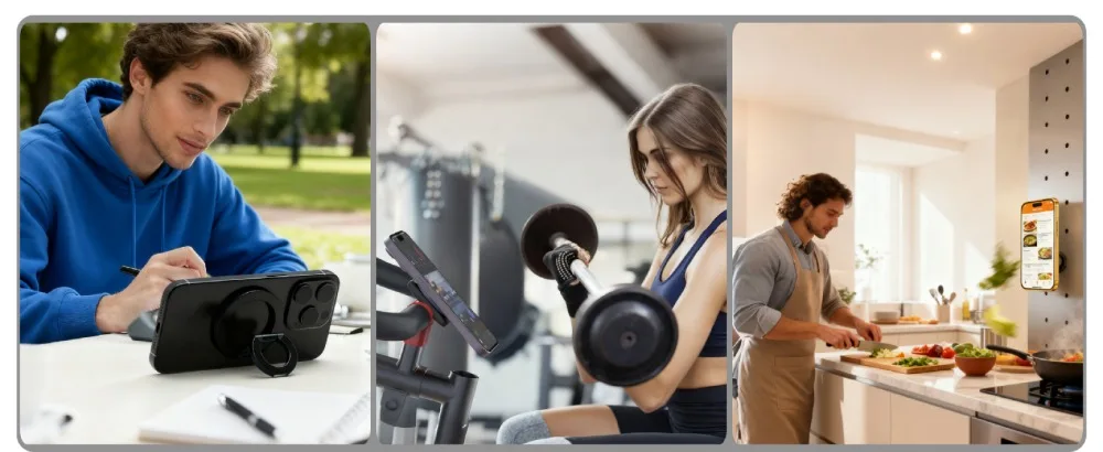 Phone Grip Holder with Adjustable