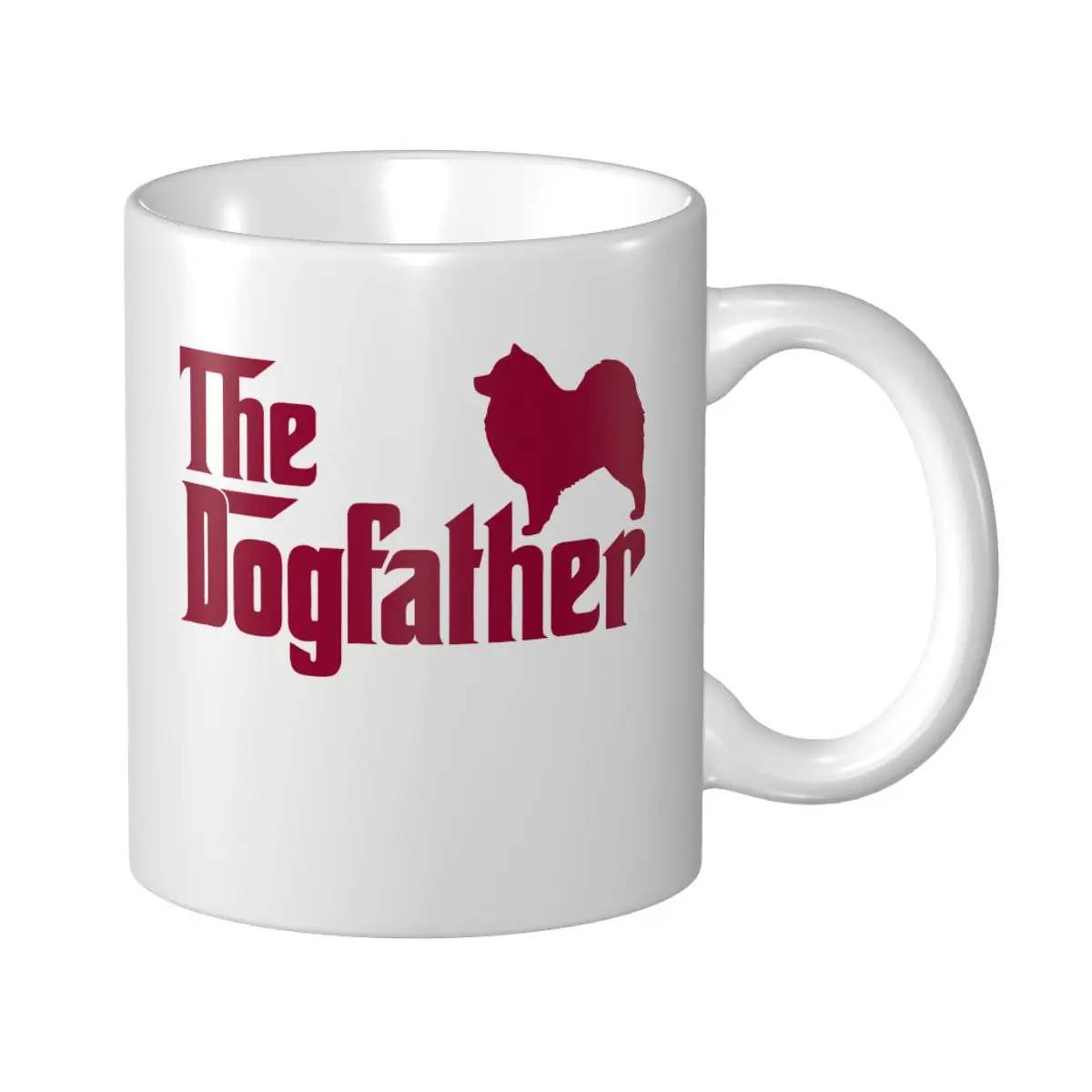 

Чашка с надписью «Mark», самоеда, подарок для влюбленных, кофейные кружки «DogFather», Дорожные Кружки для чая, офиса и дома