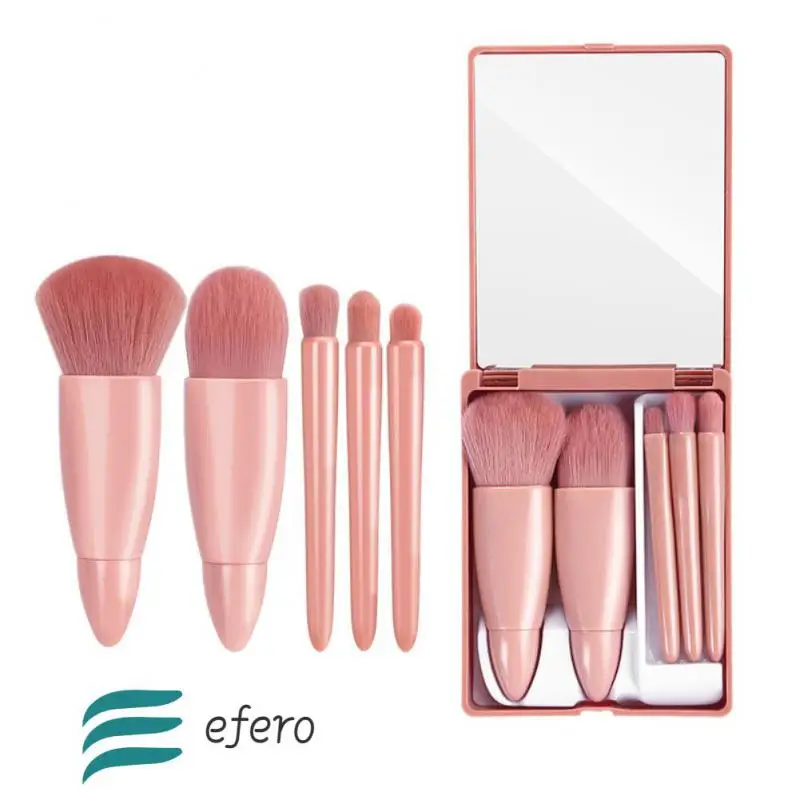 Мягкие пушистые зеркальные кисти для макияжа, набор для косметики, основы, румян, пудры, теней, растушевки, кисти для макияжа, инструмент для красоты