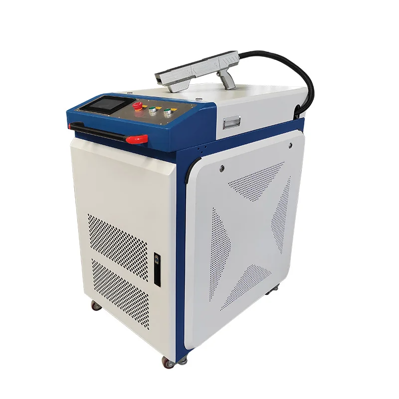 Laser Cleaning Machine Handheld Laser Rust Remover Fiber Laser Raycus 200w  Rust Oil Paint Cleaning
