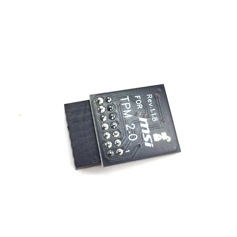 Peça Tpm 2.0 Placa do Módulo de Segurança para Asrock 18pin Lpc Placa-mãe para Windows 11 Sistema 1 - Imagem 3