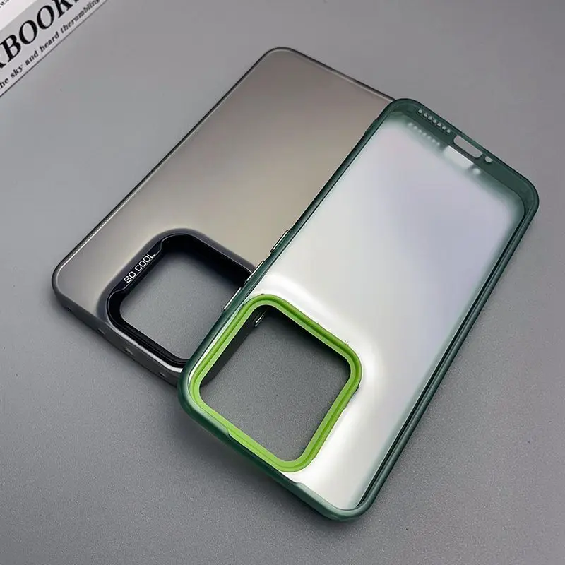 Metallic Aurora Skin Matte Phone Case Cover
