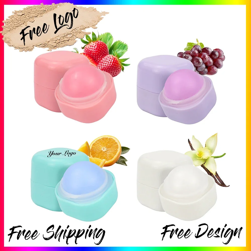 

Высококачественный фирменный бальзам для губ, лидер продаж, натуральные вкусы с логотипом на заказ, квадратная форма, органический мини-бальзам для губ