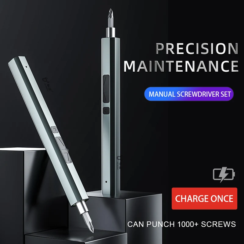 

Набор электрических отверток 50 в 1, мощный крутящий момент с подсветкой, электроинструмент, магнитные Биты отвертки для iPhone, очков, ПК