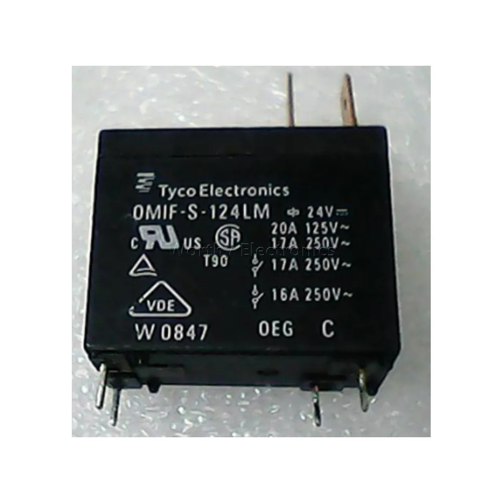 

Free shipping 10pcs/lot JQX-62F-024-1H OMIF-S-124LM 20A 24VDC 4PIN Relay