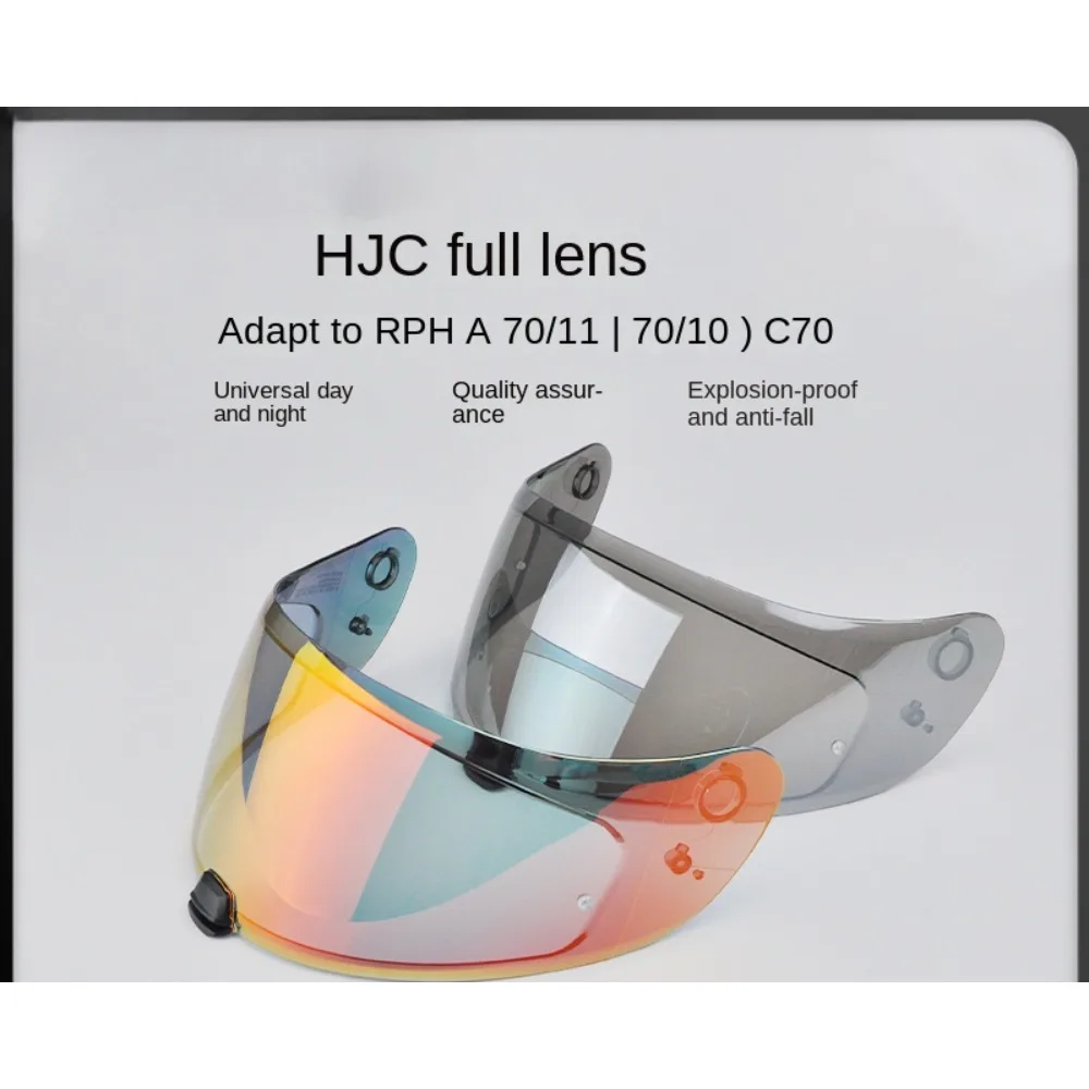 Visiera Per Casco Moto Con Lente Hjc Per Accessori Per Lenti Casco Antipolvere Hjc Rpha70 I70 C70 Anti-Uv 1234Th Generazione