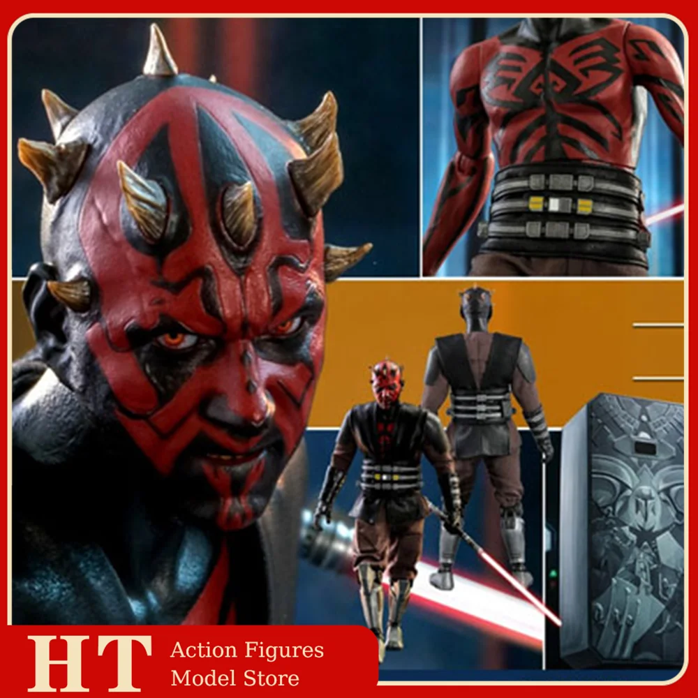

HotToys TMS024 1/6 Darth Maul Full Set Model STAR WARS The Clone Wars Movie Characters 12inch Male Action Figure Fans Collection