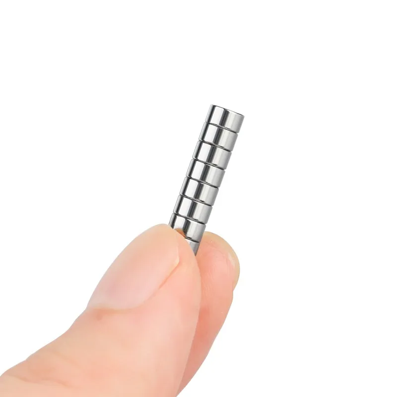 Magnetic Nail Art Tools Nail Tips Sizing Edge Cutter Magnet Maincure Tool 10Pc/Box Round Small Magnets Stick for Nails Art UV Gel Acrylic Cat Eye Magnet