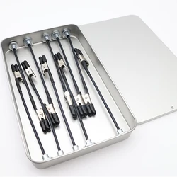 Enhanced Model Crafting Painting Stand with Magnetic Clips and Bendable Holders for Airbrushing and DIY Projects (10Pcs - Box)