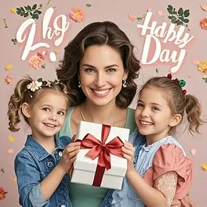 Thanksgiving Day，mom gift from kids