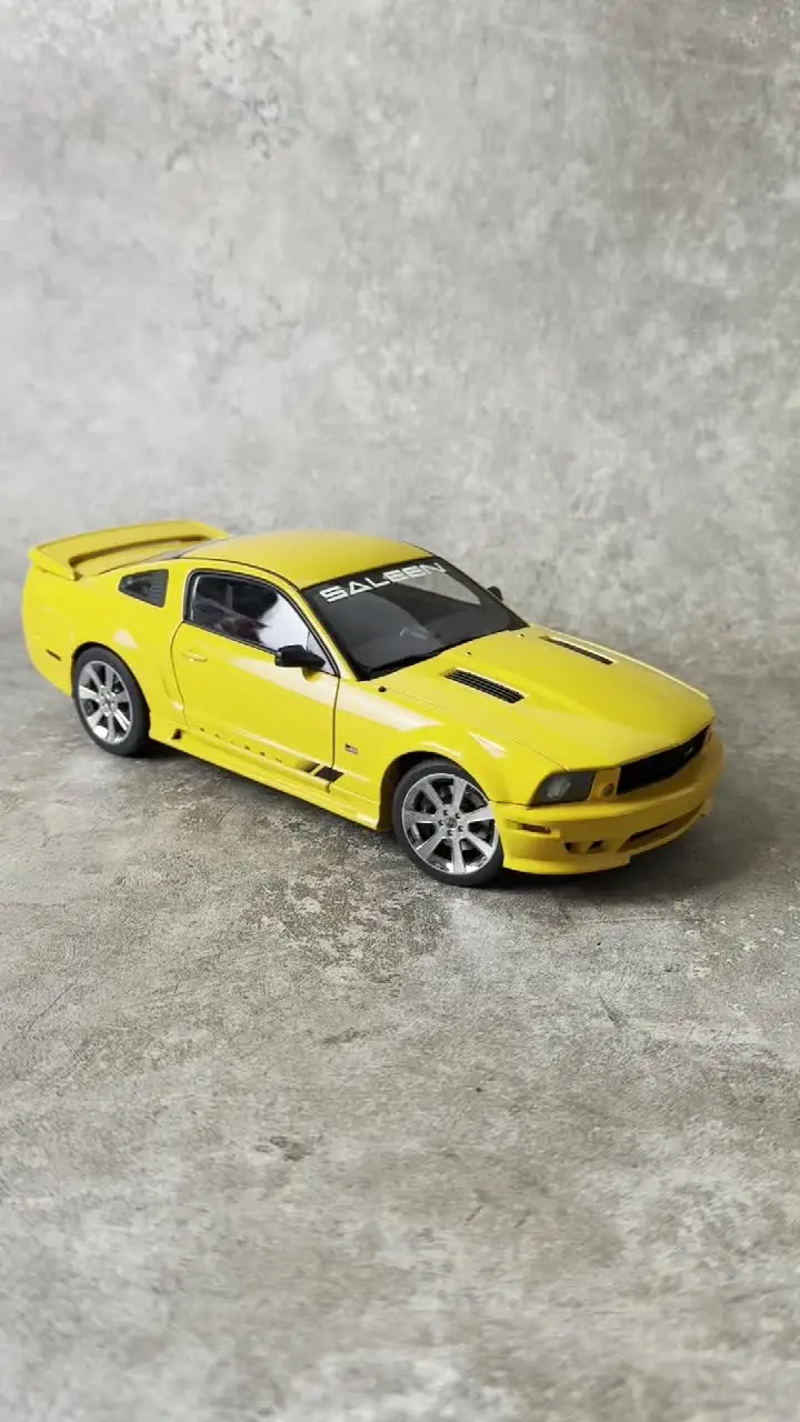 AUTOART 1/18 SALEEN MUSTANG S281 (ORNAGE) Sports car Car