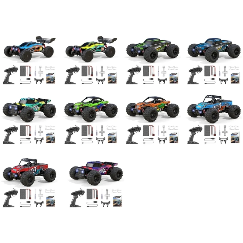 

K1MA 1:16 High Speed Remote Control Car Toy for Boy 2.4Gz Off-road Vehicle Model Car Toy for Boy Brushless Motor 4X4