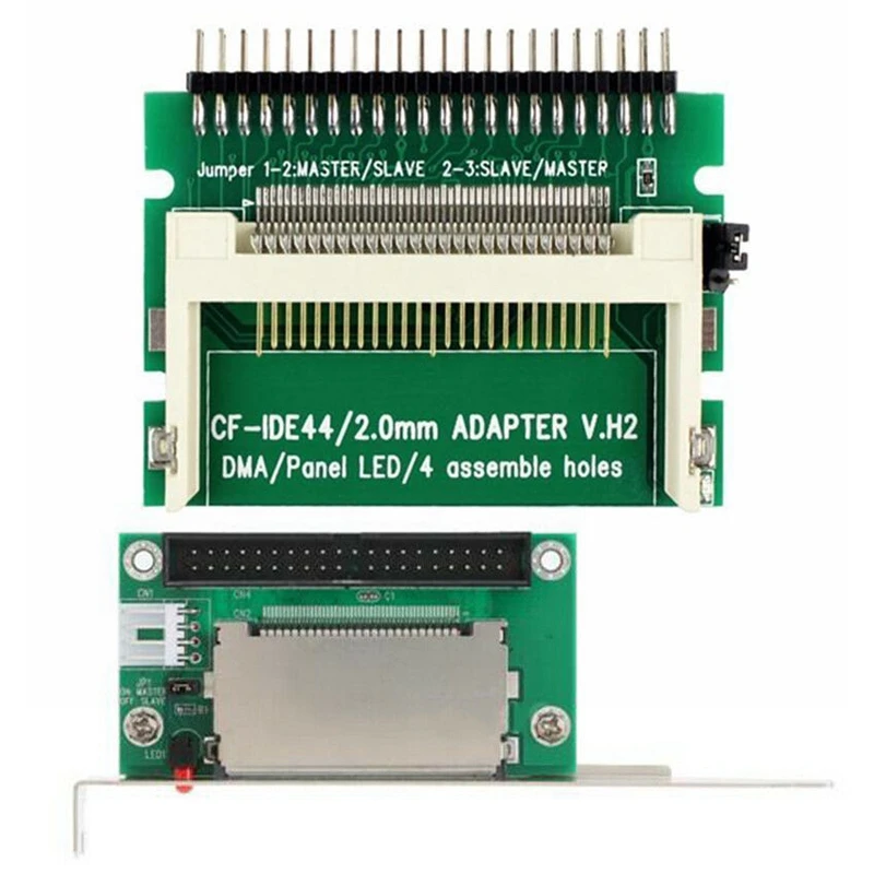 

Компактная флэш-карта Cf для Ide 44Pin 2 мм штекер 2,5 дюйма адаптер для жесткого диска с 40-контактной компактной панелью для флэш-карты Cf