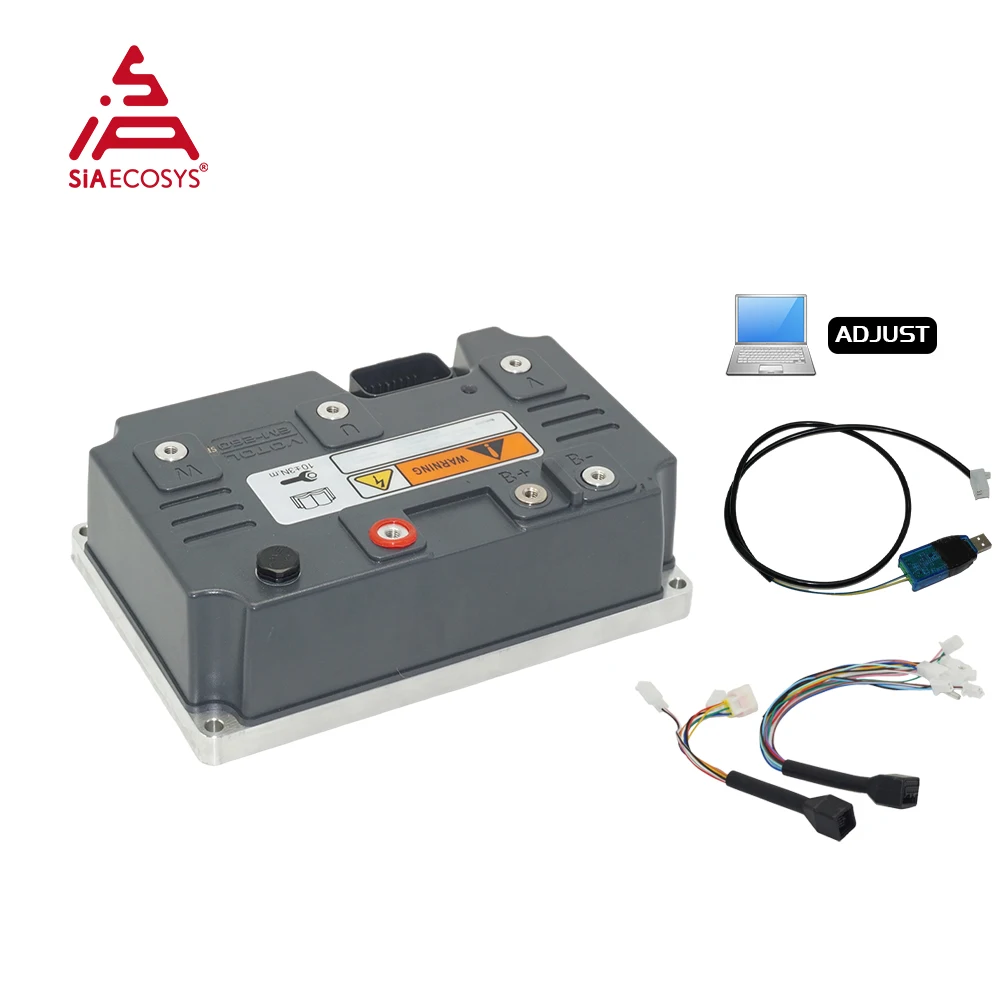 

SiAECOSYS/VOTOL Programmable EM260sp 72V 760A 160KPH Controller for Electric Scooter E-Motorcycle