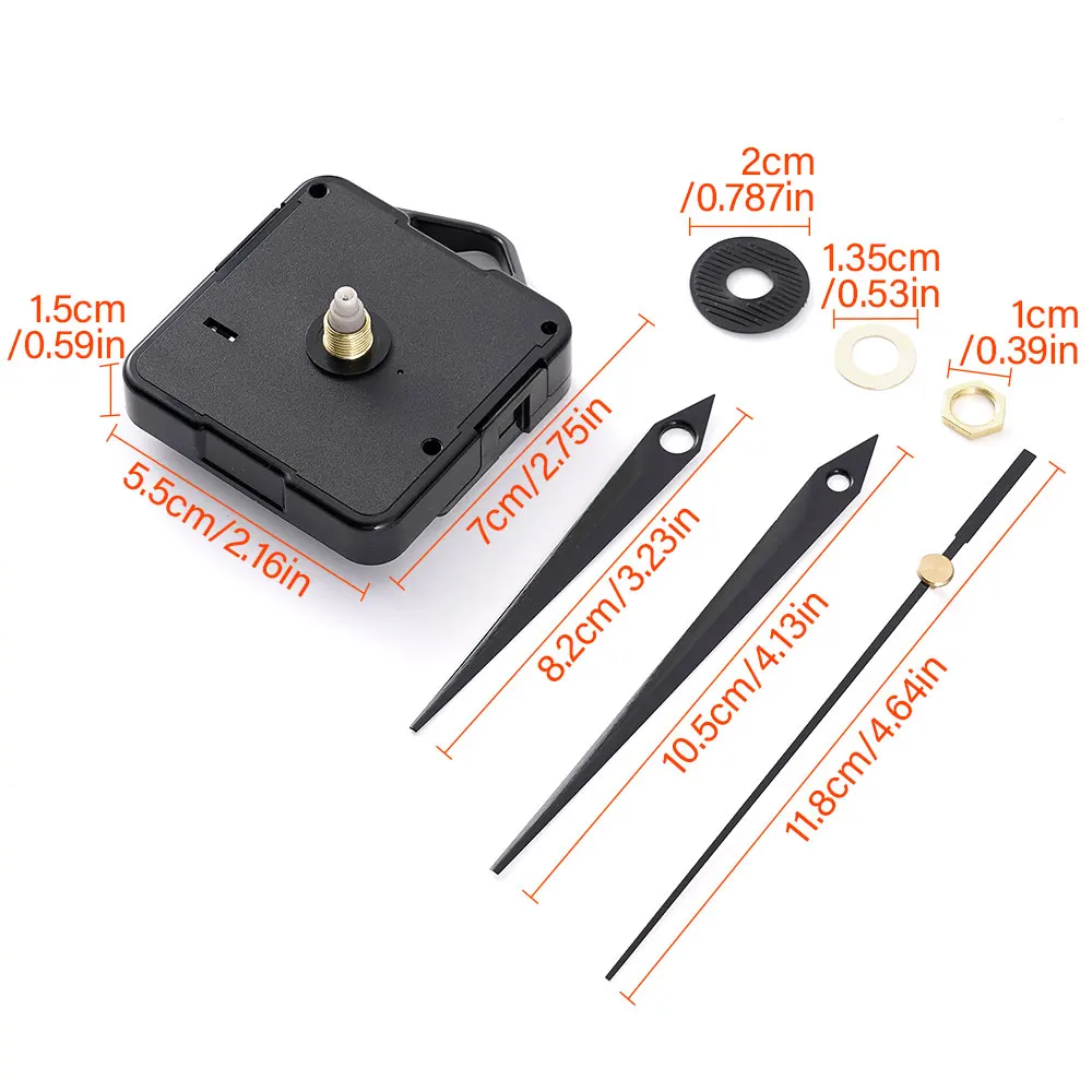 6168 Model Wall Clock Quartz Movement Mechanism Repair Parts