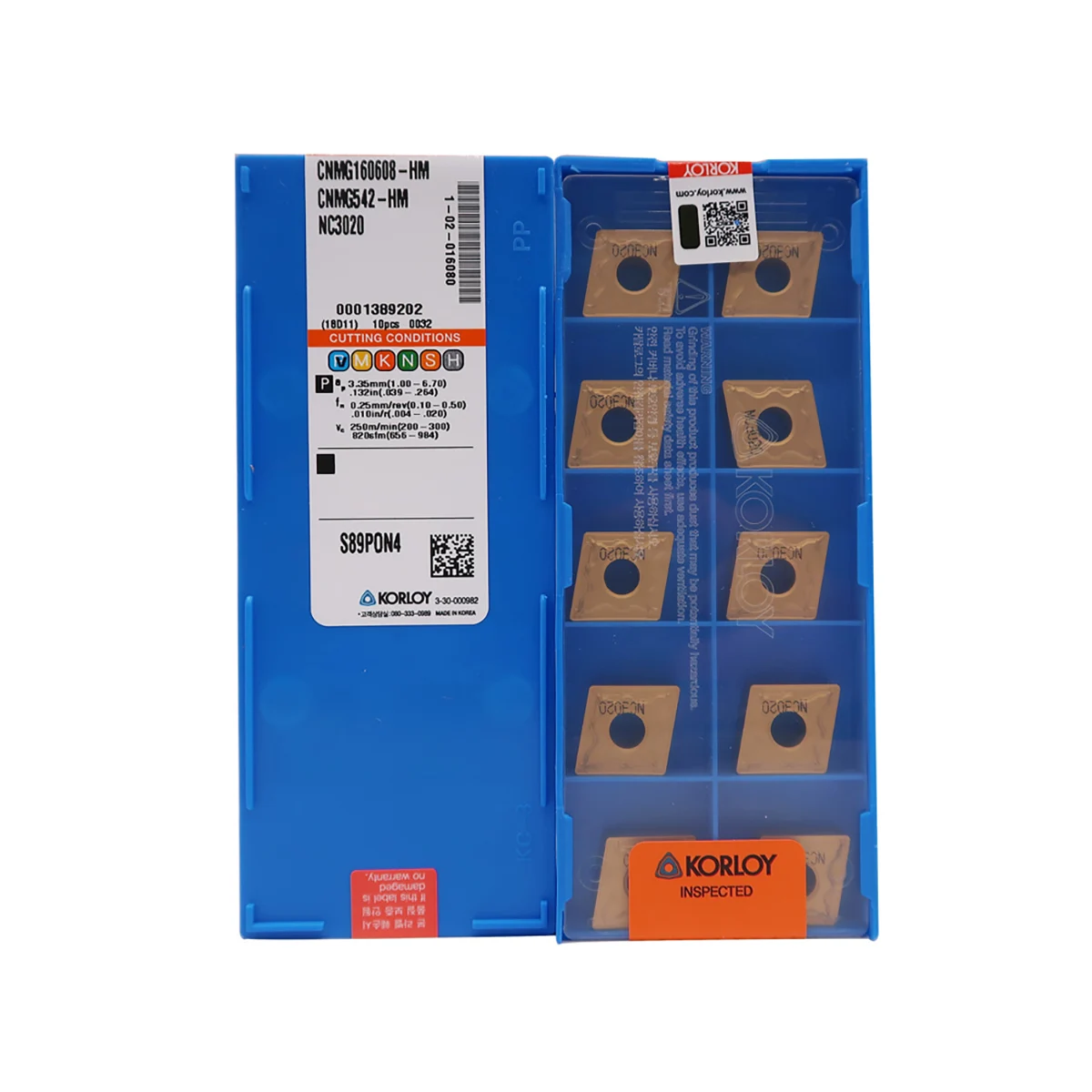 

100% Оригинальный токарный инструмент KORLOY CNMG160608 HM NC3030 NC3120 NC3020 CNMG16, качественная вставка CNMG, токарный станок с ЧПУ, вставные инструменты