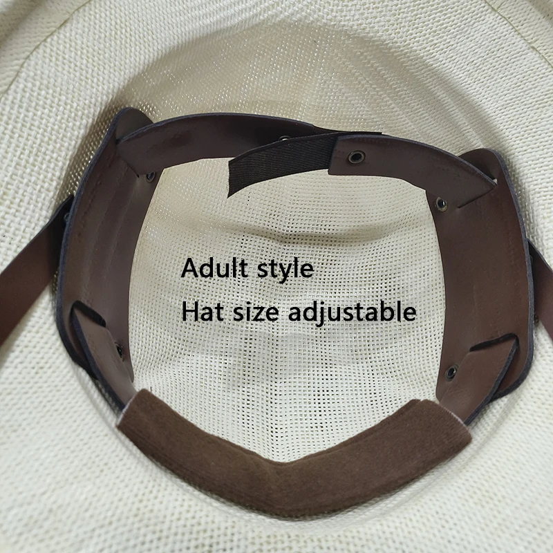 S029f7e44255943d2881fa136ad9104e78 New Straw Helmet Pith Fedora Hats for Babies, Kids, Women, Men Vietnam War Army Sun Hat Dad Boater Bucket Hats Safari Jungle Miners Cap Mallzona