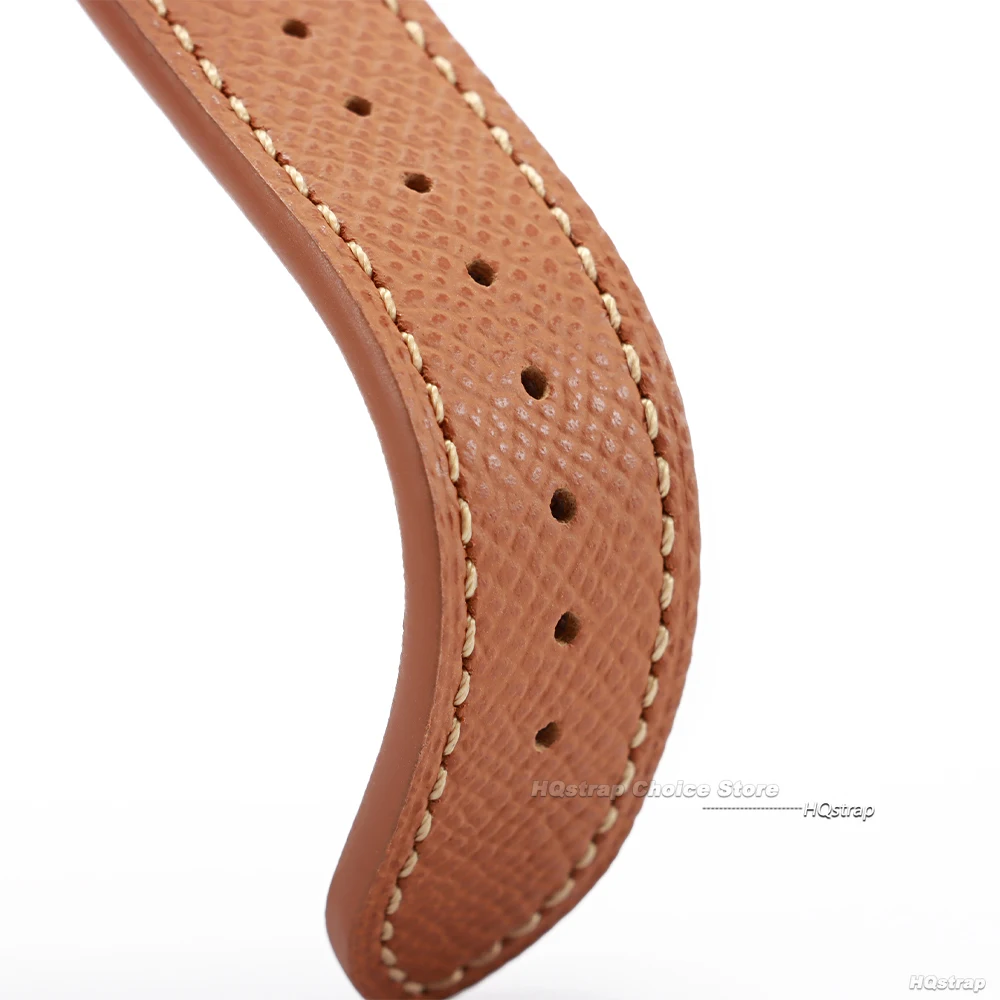 Vintage Handmade Cowhide Leather Watch Strap - Breathable Quick Release in Multiple Colors