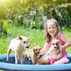 S029fde998a7c41a59fc28159bf8cb0c38.jpg 170cm Summer Dog Toy Splash Sprinkler Pad Pet Swimming Pool Interactive for Pet Children Interactive Outdoor Play Water Mat Toys
