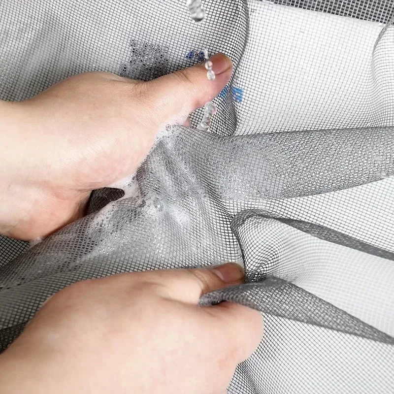 Insect Mosquito Nets for Window Screen Customized Tulle Invisible Fiberglass Self-Adhesive Against Mosquitoes and Flies Mesh