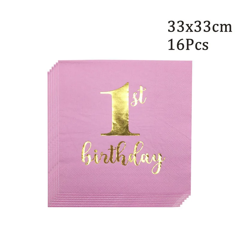 Banner Per Seggiolone 'ONE' Rosa E Bianco Con Fiocco - Decorazione Primo Compleanno Bambina